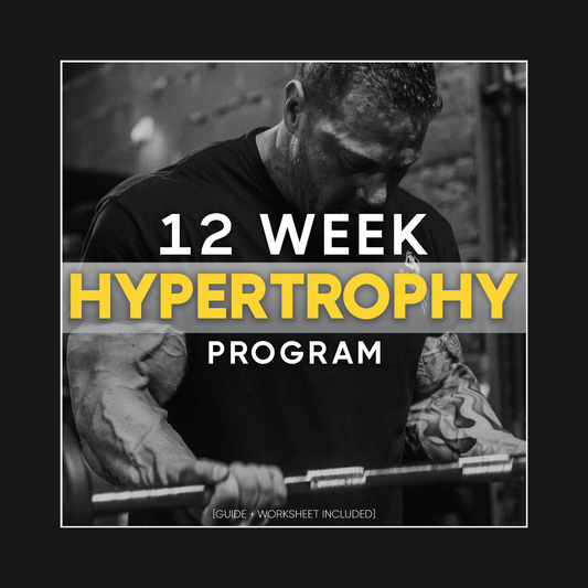 12-Week Hypertrophy Program – Build Muscle, Get Strong, and Unlock Your Best Self